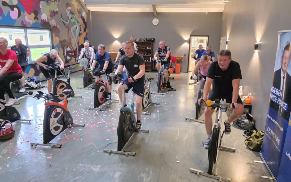 Politisk pedaltræf, hvor motion og demokrati gik hånd i hånd i TRIM.