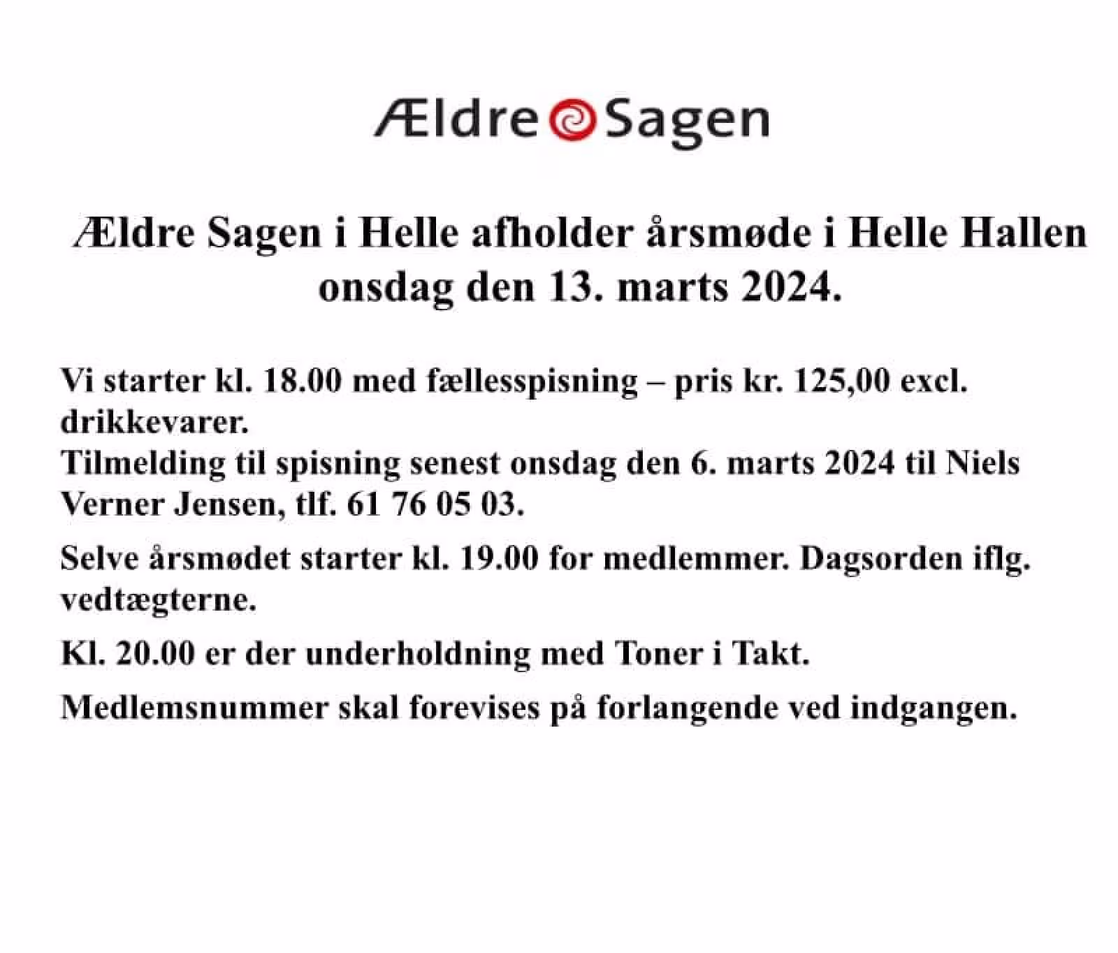Ældresagen holder årsmøde
