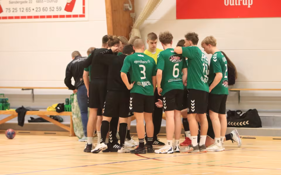 Blåbjerg HK Herrer På Førstepladsen