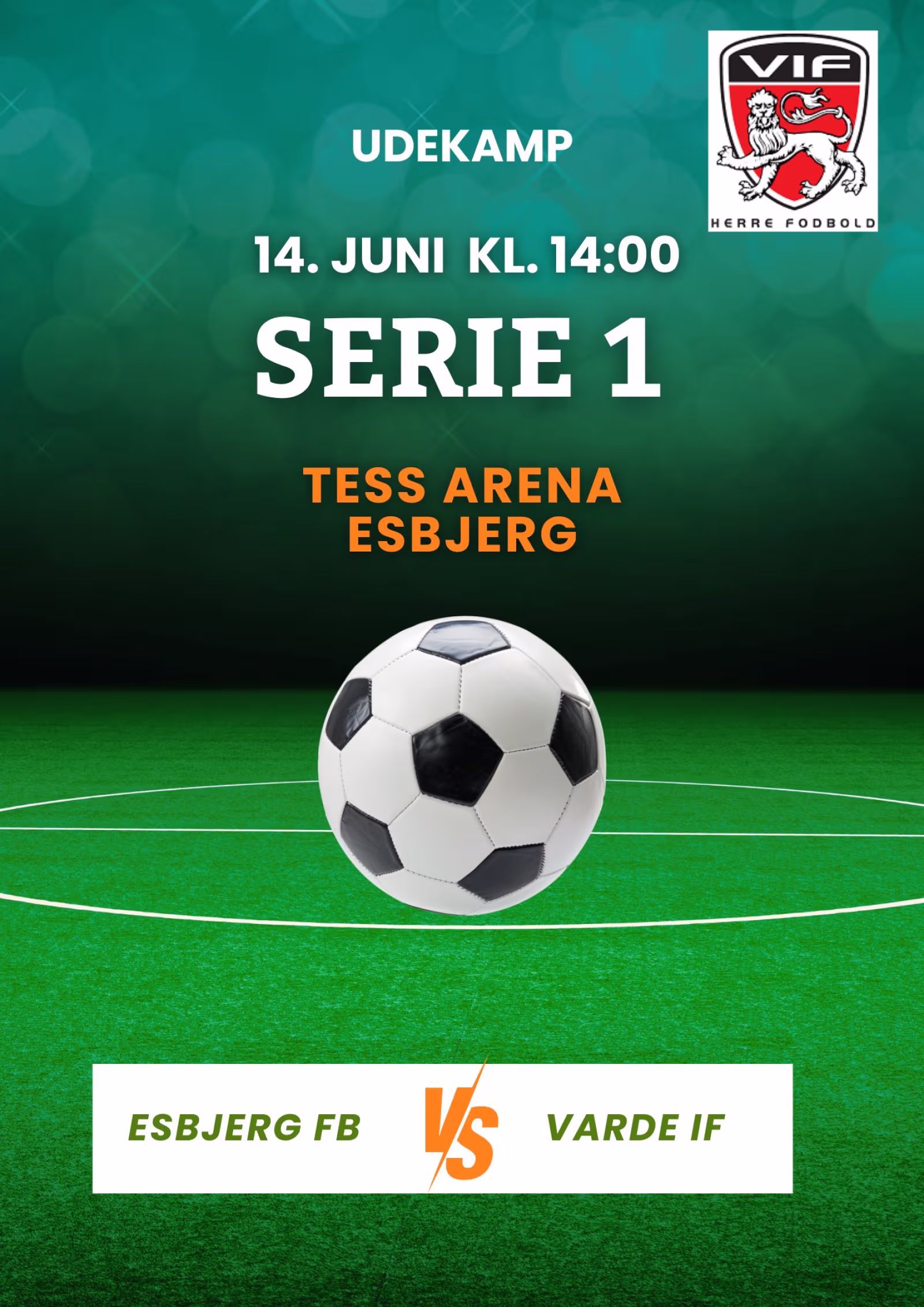Lokalopgør mod EFB på Tess Arena