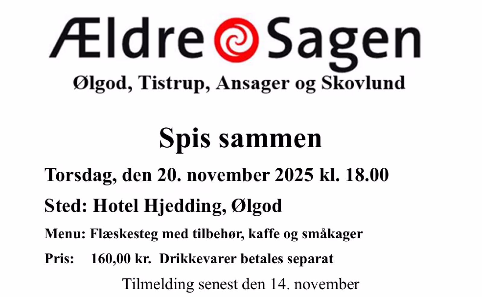 Spis sammen på Hotel Hjedding
