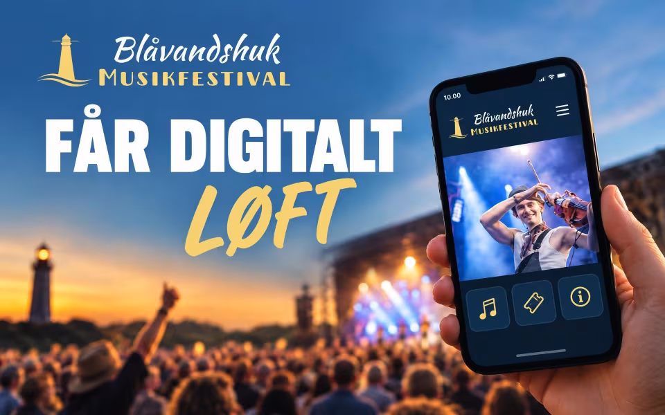 Blåvandshuk Musikfestival får digitalt løft