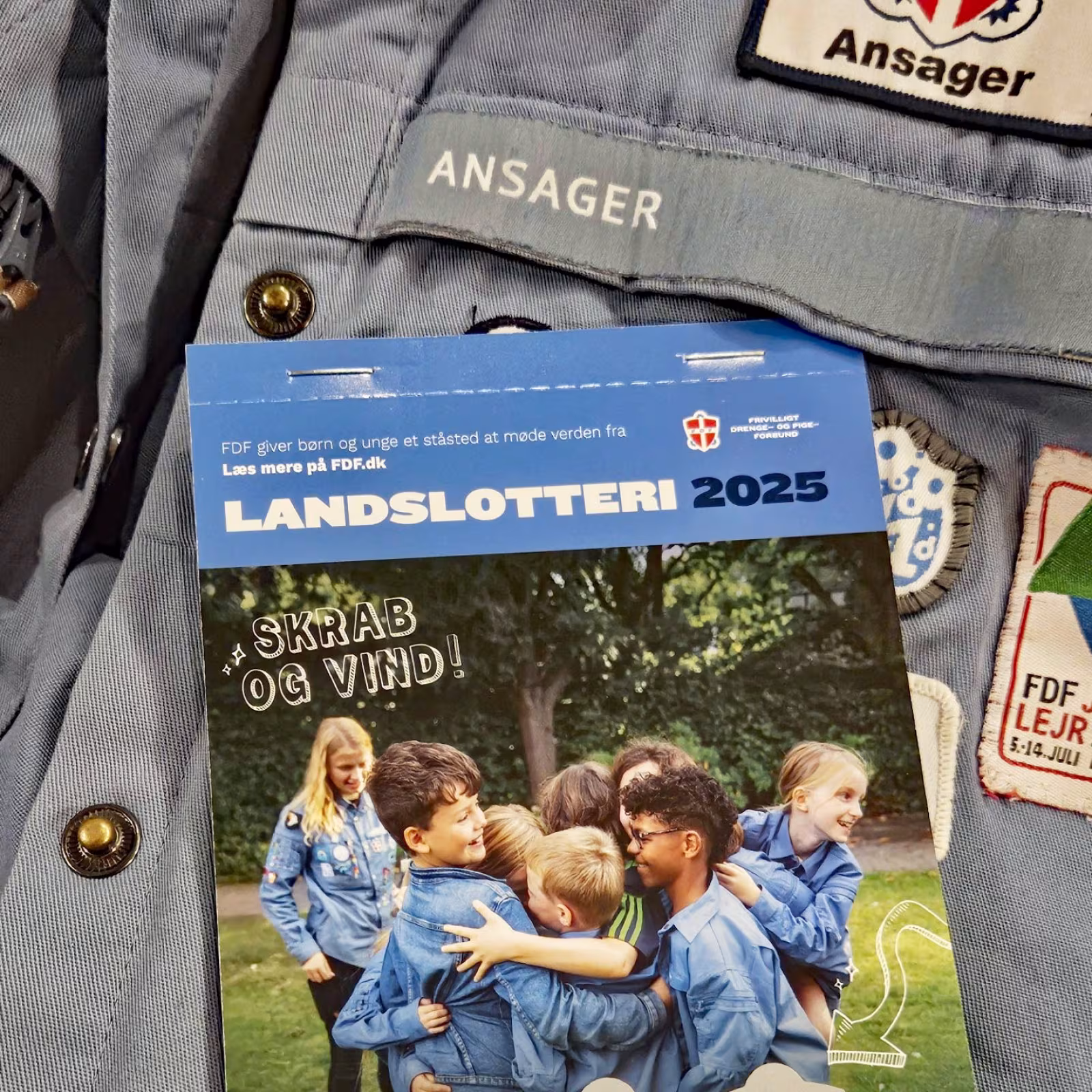 Støt FDF Ansager – køb lodsedler