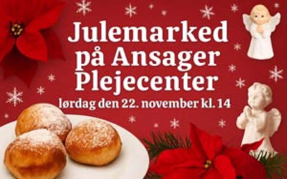 Julehygge og marked på Ansager Plejecenter