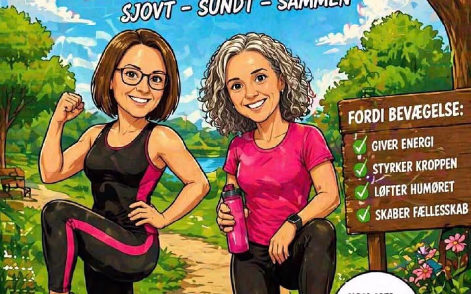 Sommermotion på stadion med Lone