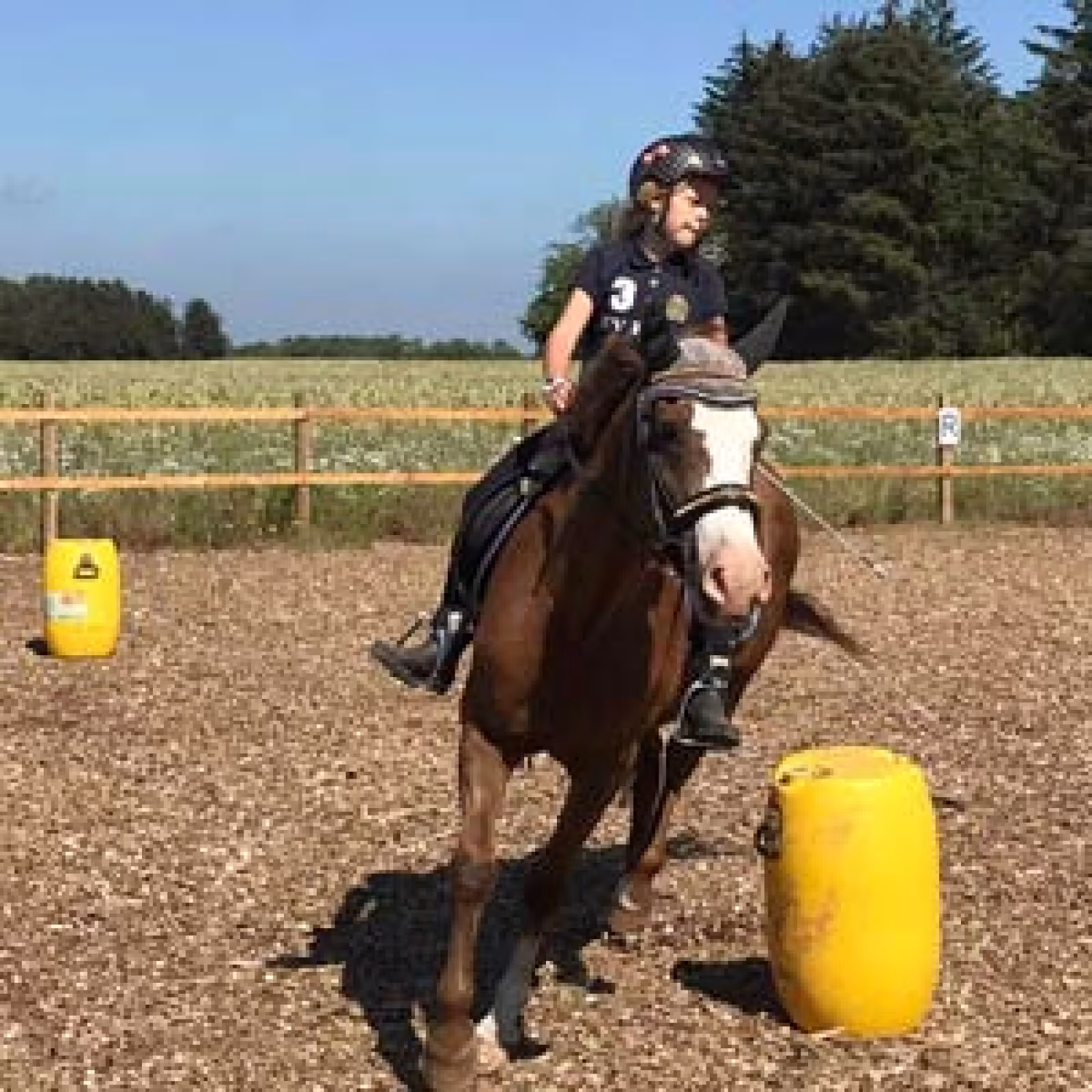Ridelejr i Ansager Rideklub