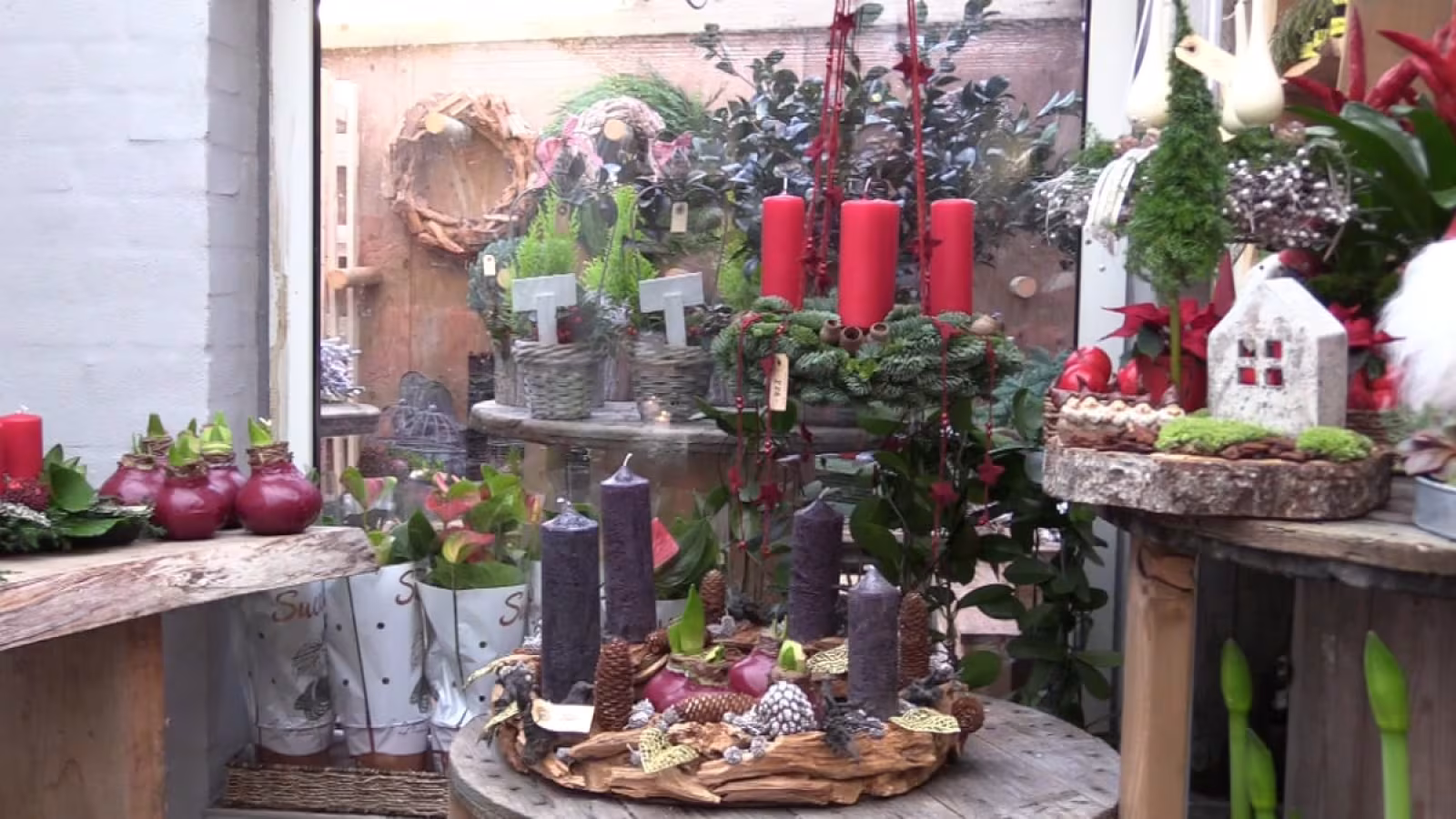 Julestue hos Blomsten i Skovlund.
