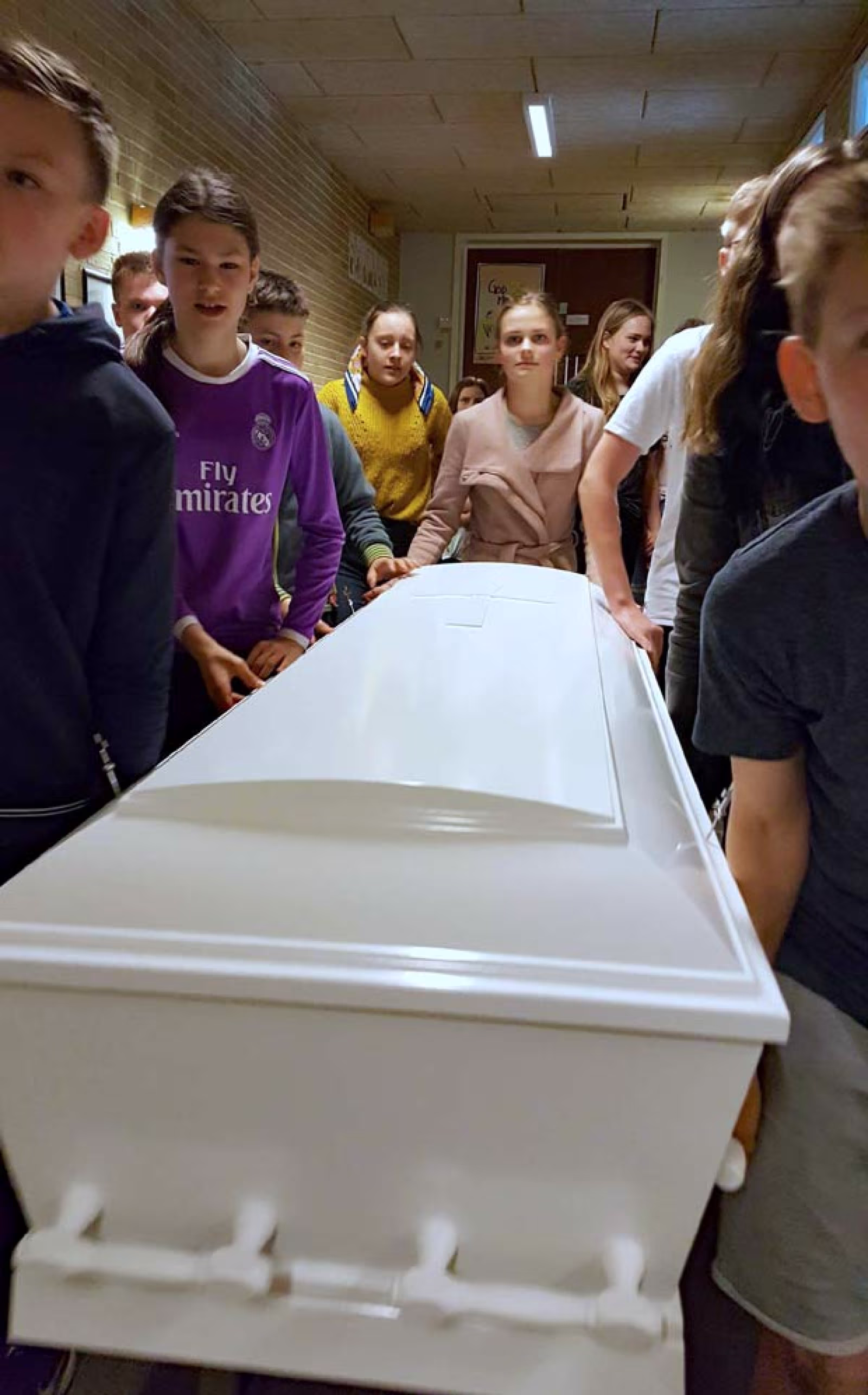 Ansager Skole har op til påske haft emneuge om døden