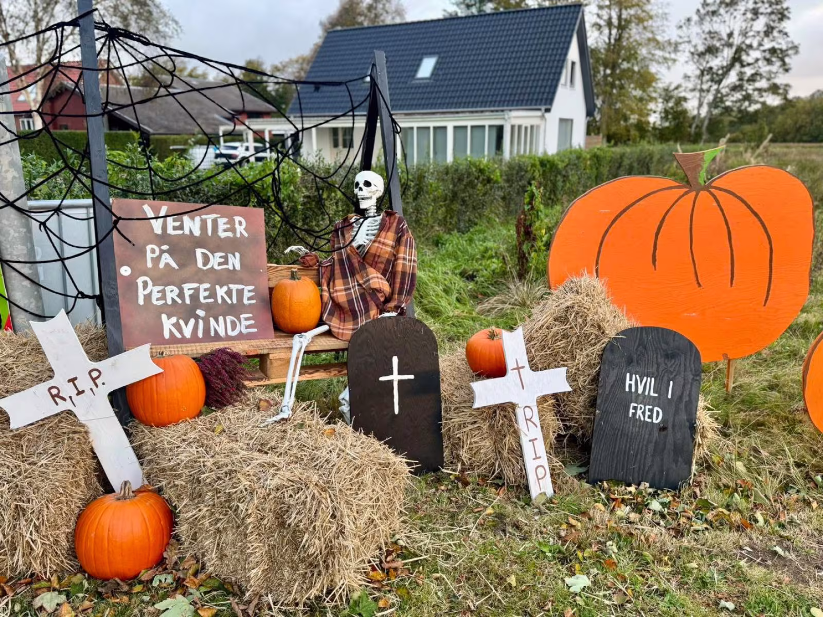 Hyggelig Halloween i byen