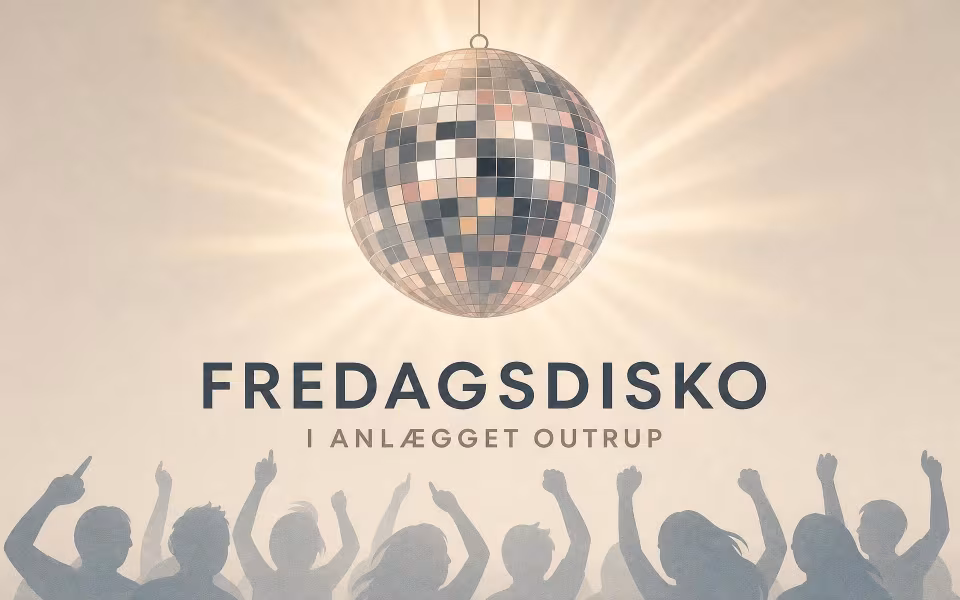 Fredagsdisko i Anlægget Outrup