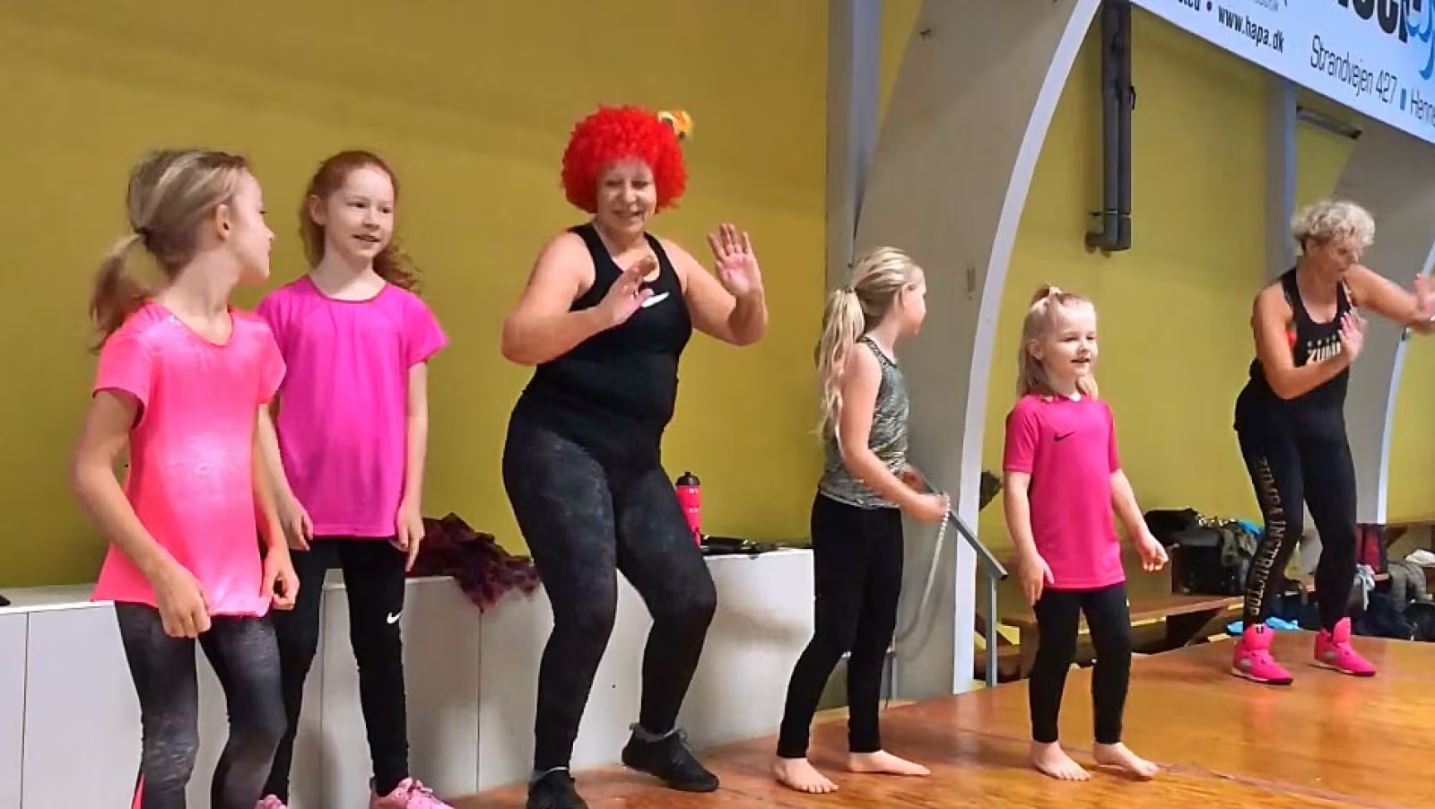 Zumbadans til støtte for Kvie Sø Efterskole