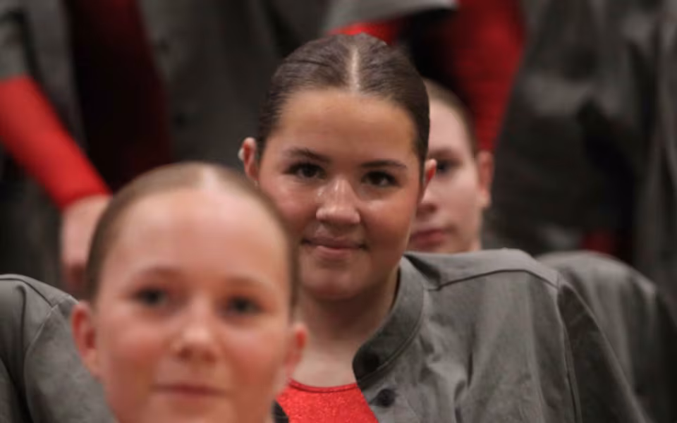 Forårsstemning i Outrup med GUB Gymnastik