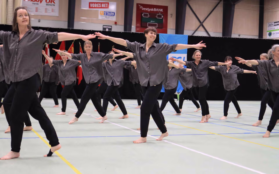 Stående applaus til seniorholdene