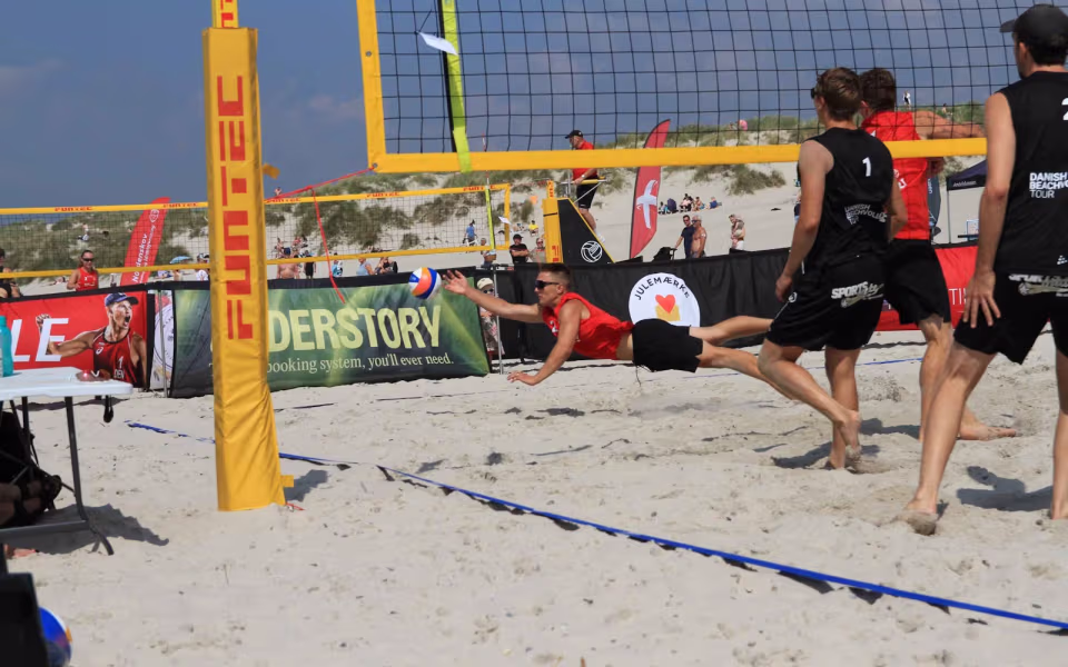 Beachvolleyfest ved Vesterhavet