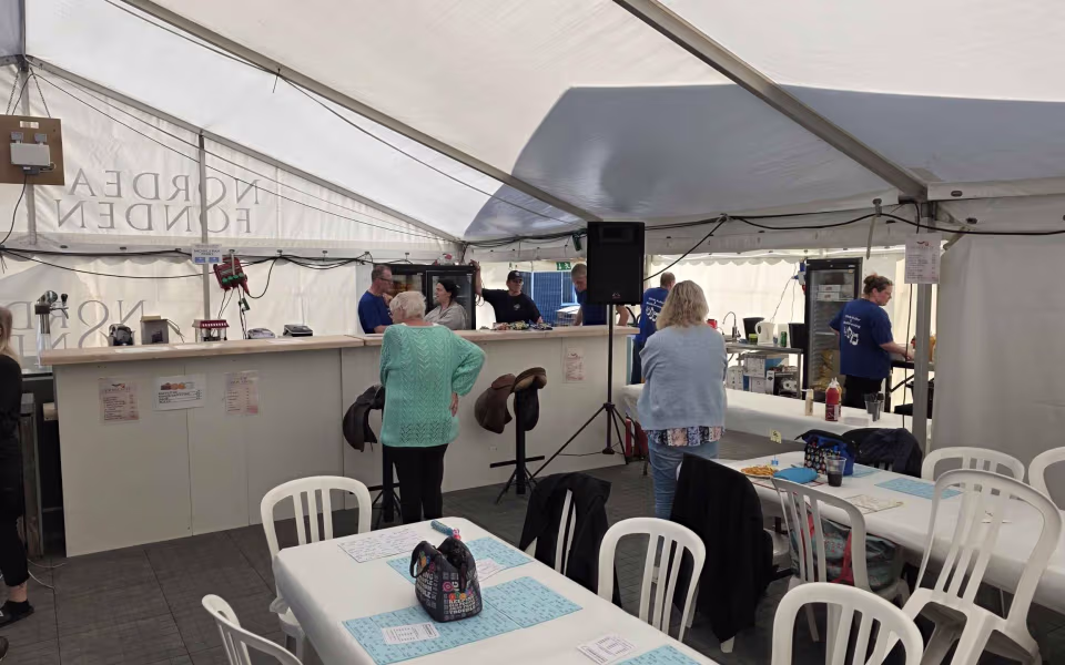 Ved Landsbyfesten i Gårde, var der også i år en god stemning og sommervejret viste sig også fra sin bedste side.
