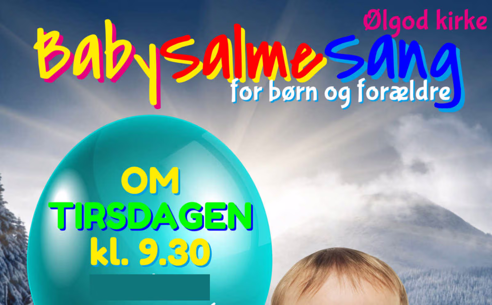 Babysalmesang i Ølgod Kirke