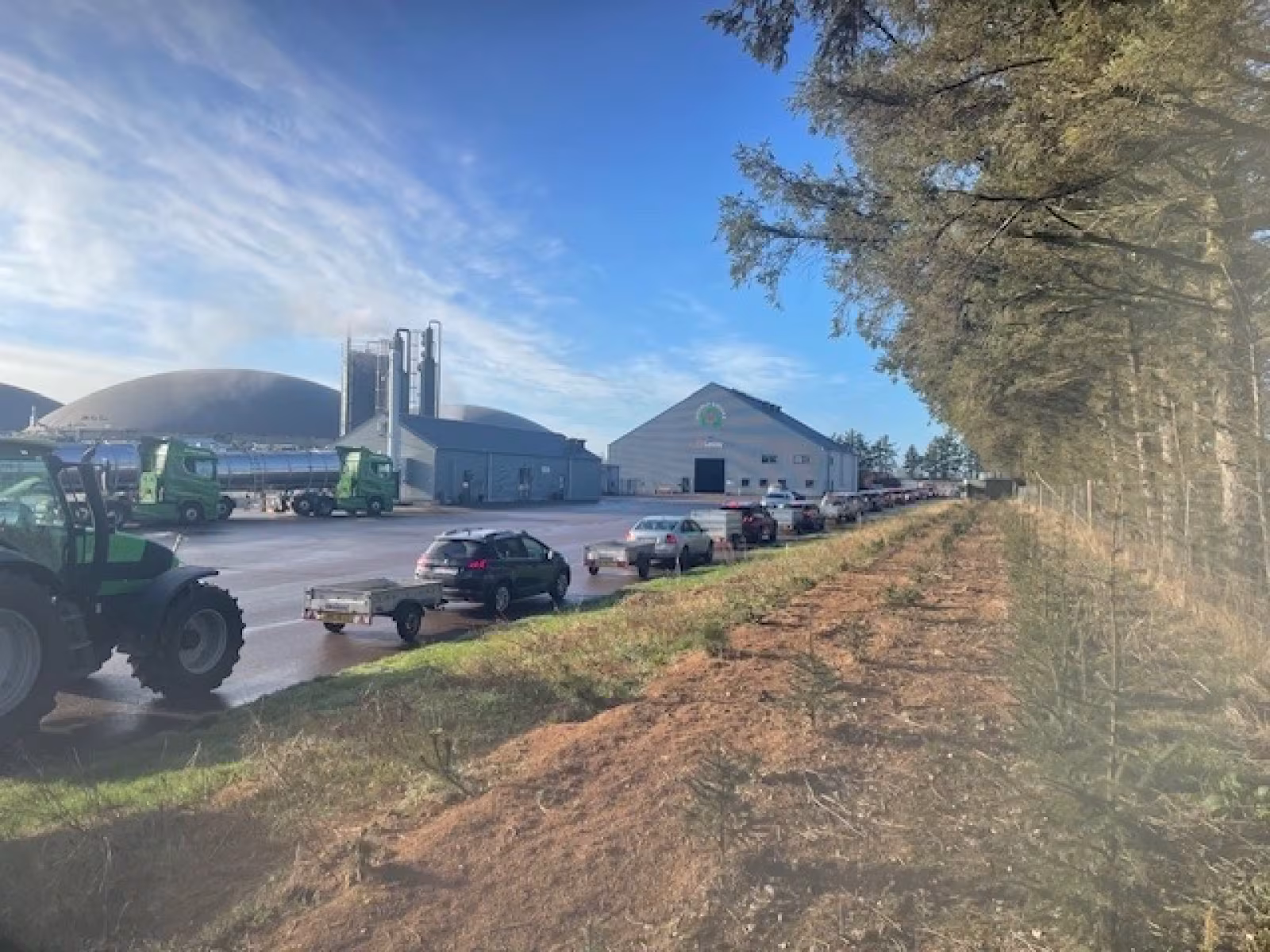 Der var igen i år stor interesse for at få Fiberfraktion fra Outrup Biogas