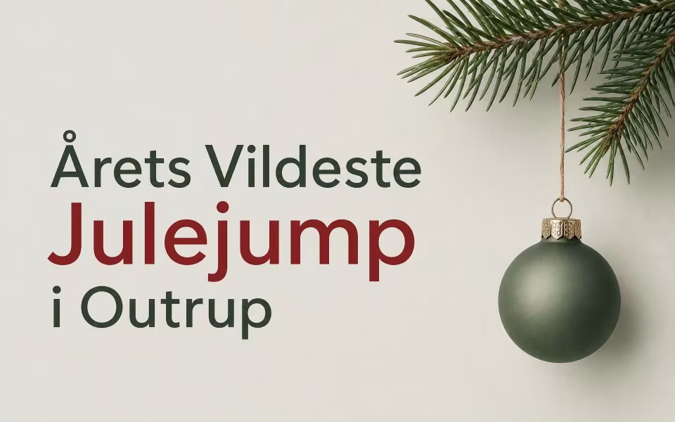 Årets Vildeste Julejump i Outrup