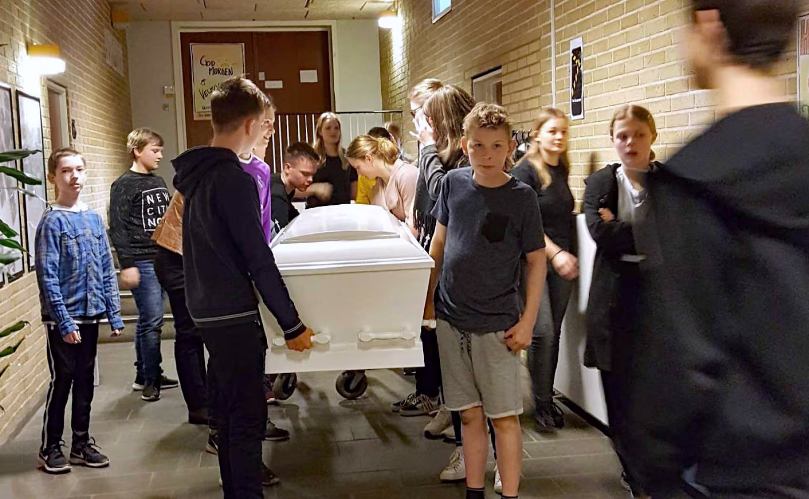 Ansager Skole har op til påske haft emneuge om døden