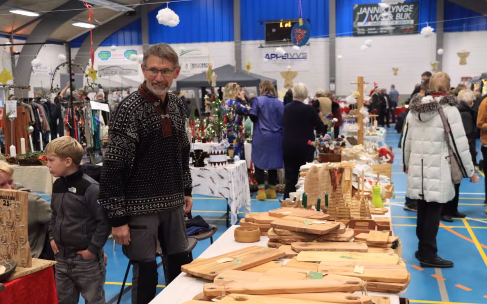 Julemarkedets hygge venter i Billum