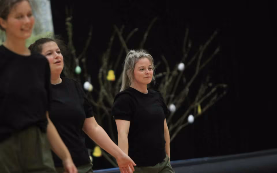 Forårsstemning i Outrup med GUB Gymnastik