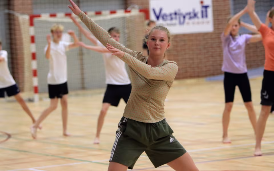 Juniortræningshold klar til sidste prøvetræning