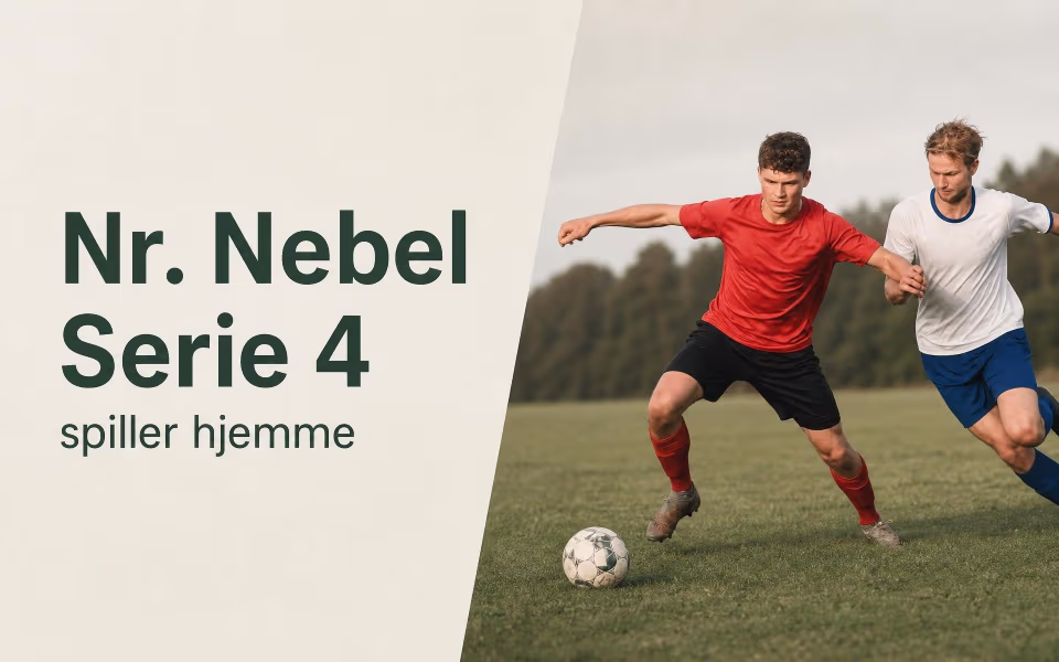 Nr. Nebel Serie 4 spiller hjemme
