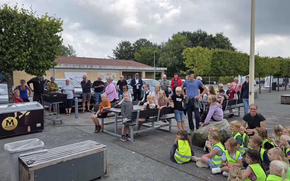 Billeder fra festlig indvielse af Tistrup By-Strand