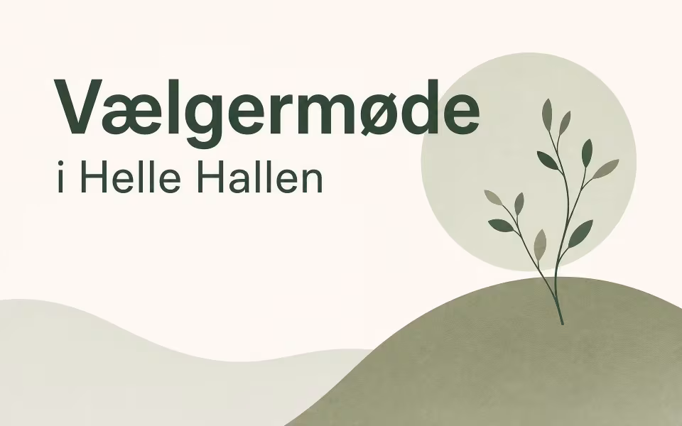 Vælgermøde i Helle Hallen