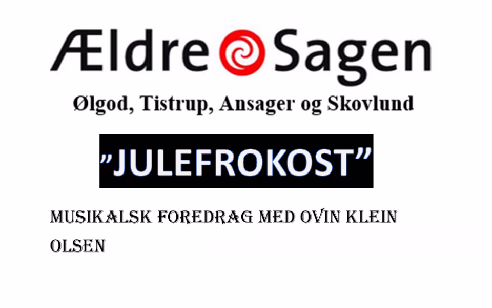 Ældre-sagens julefrokost på Hotel Hjedding
