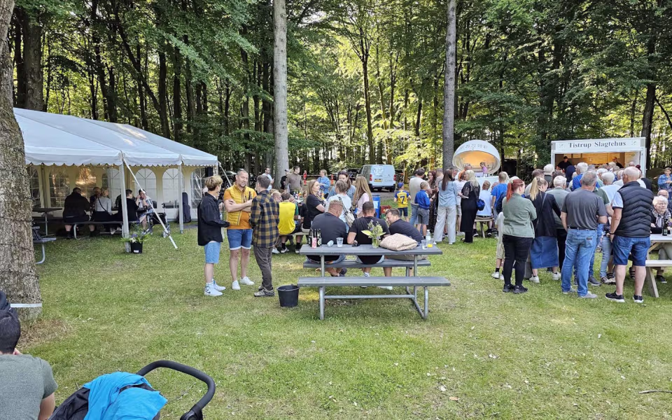 Billeder fra Midsommerfest I Tistrup anlæg 2025