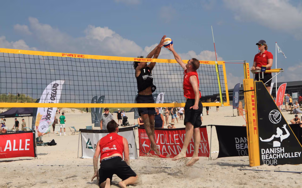 Beachvolleyfest ved Vesterhavet