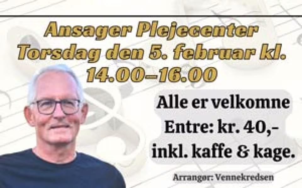 Musikalsk fortælling på Plejecentret