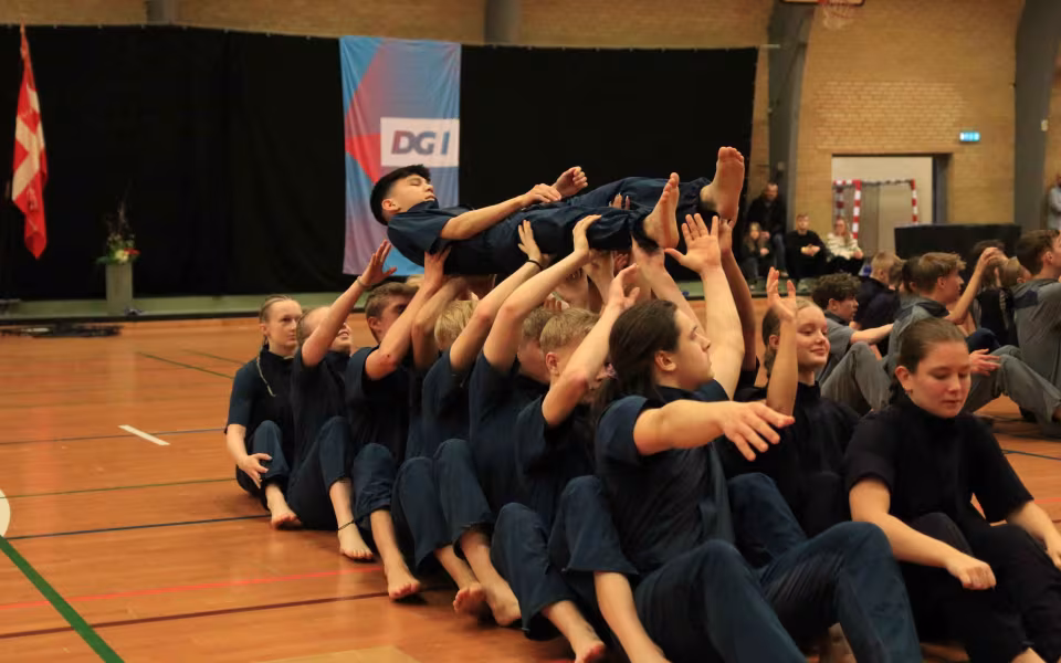 Stor succes ved DGI's opvisning