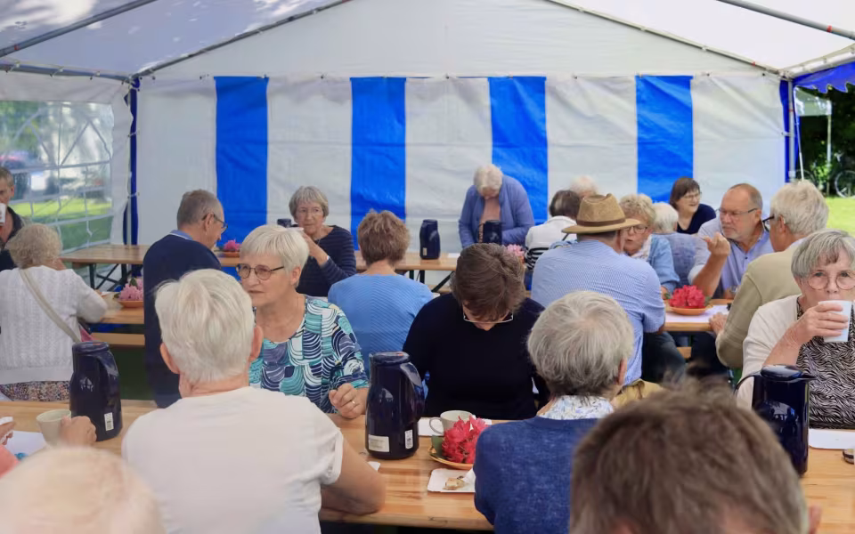 Seniorfest med rundtur og hyldestindslag