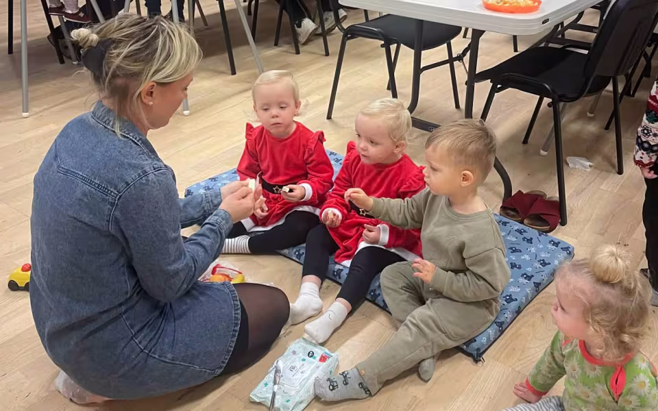 Julehygge i legestuen
