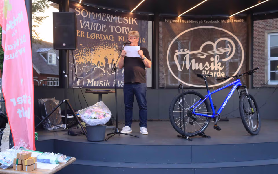 Sponsorløb skabte fest på torvet