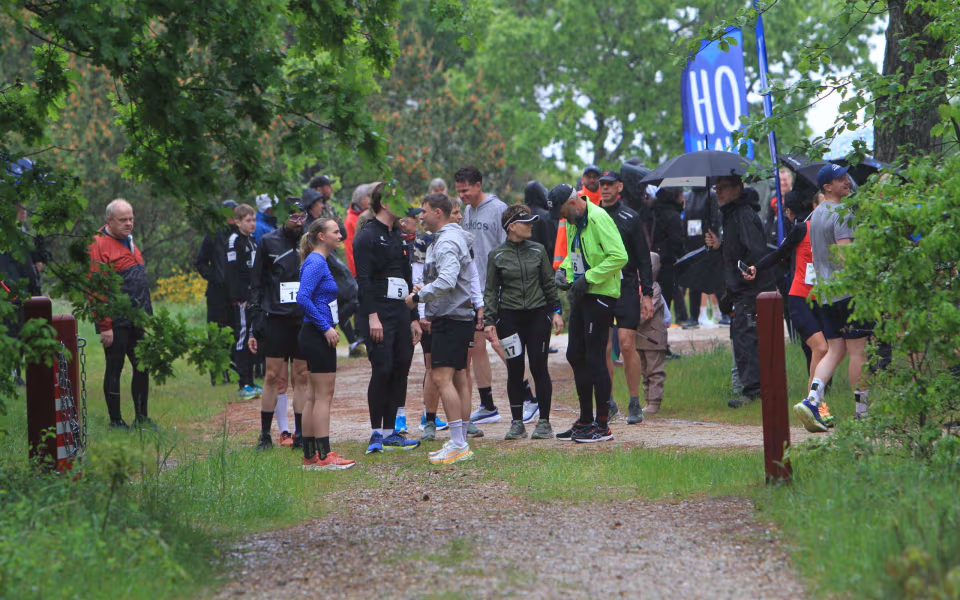 Løbefest trods regn i Ho
