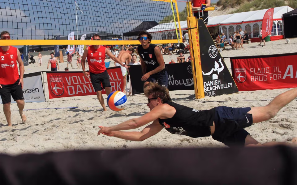 Beachvolleyfest ved Vesterhavet