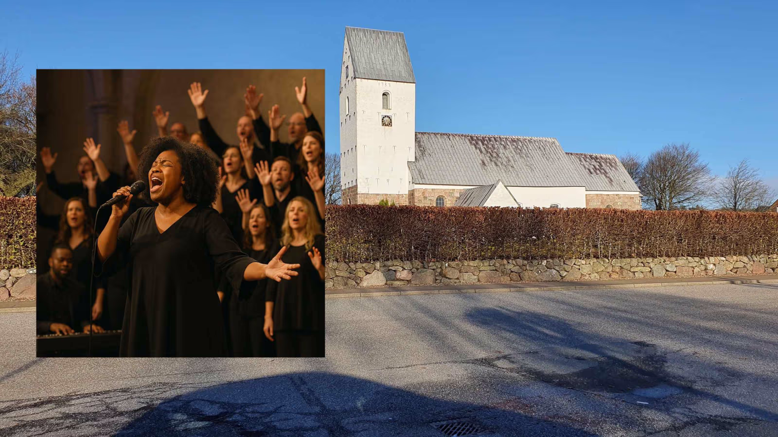 Gospelkoncert med deltagelse af konfirmander