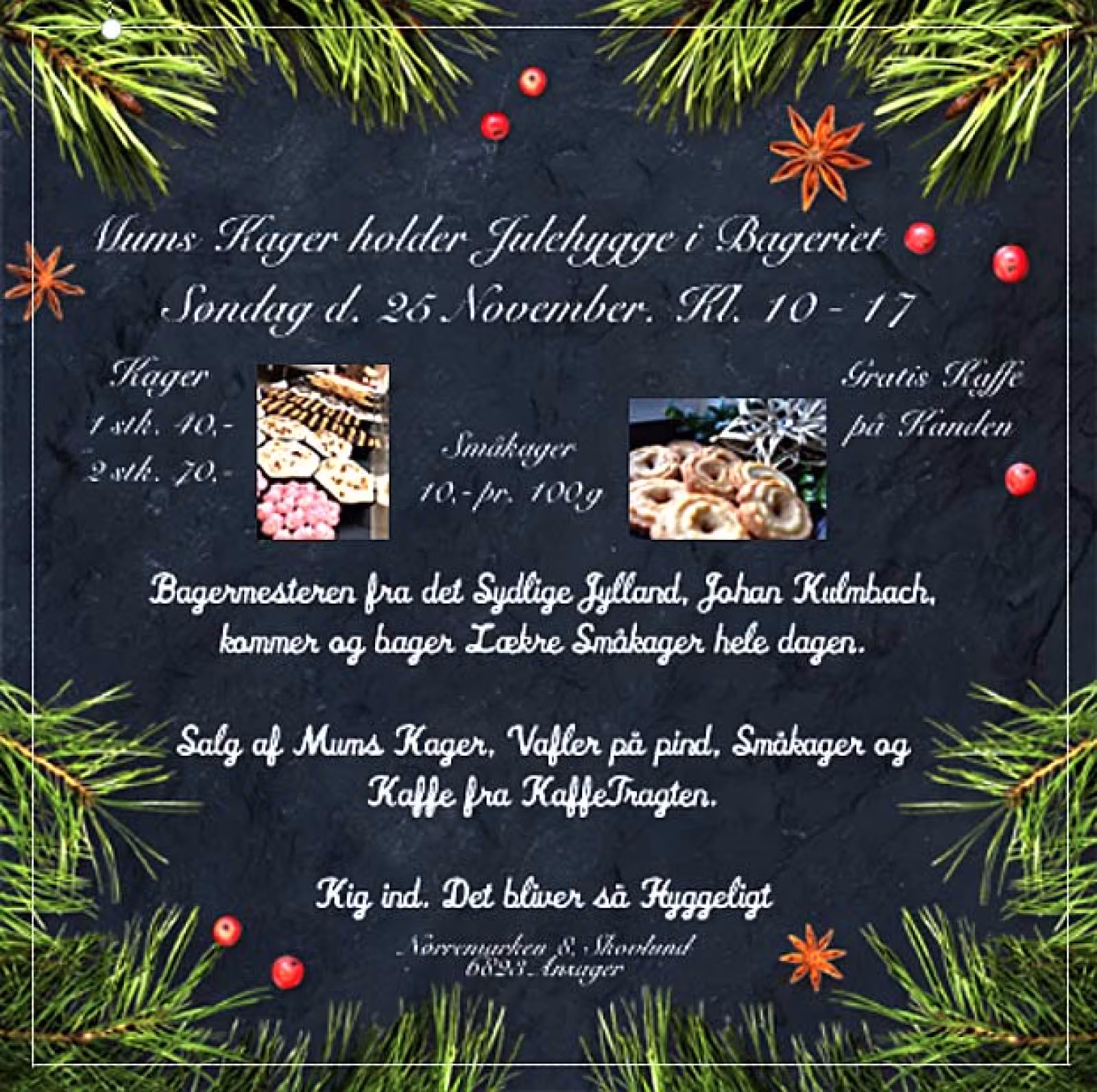 Julehygge i bageriet