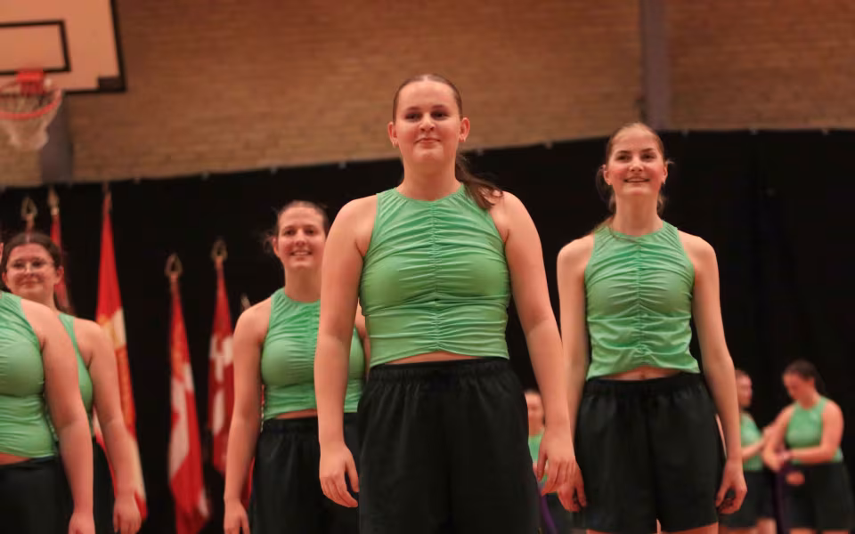 Stor succes ved DGI's opvisning