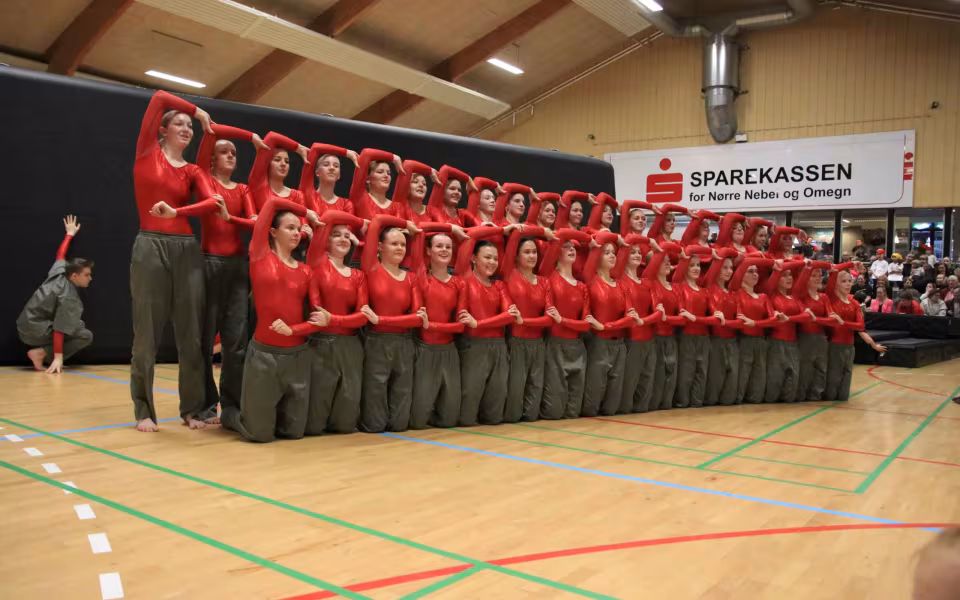 Forårsstemning i Outrup med GUB Gymnastik