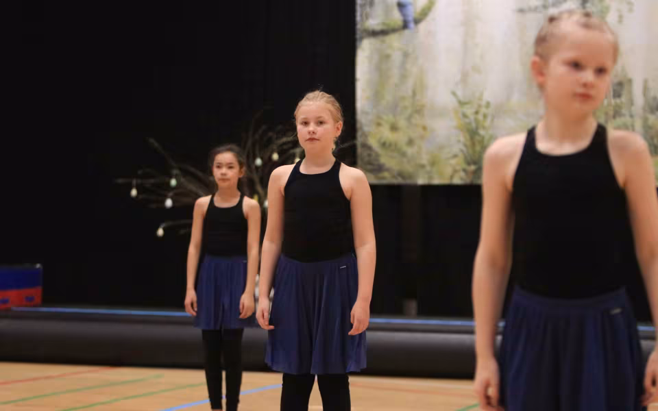 Forårsstemning i Outrup med GUB Gymnastik
