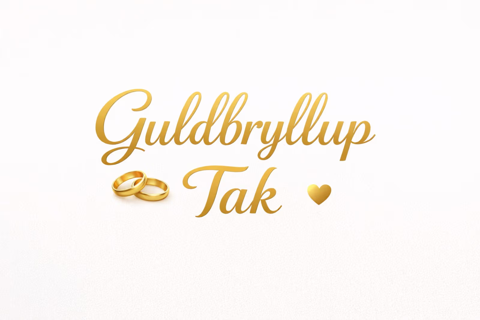 Stor tak efter guldbryllup