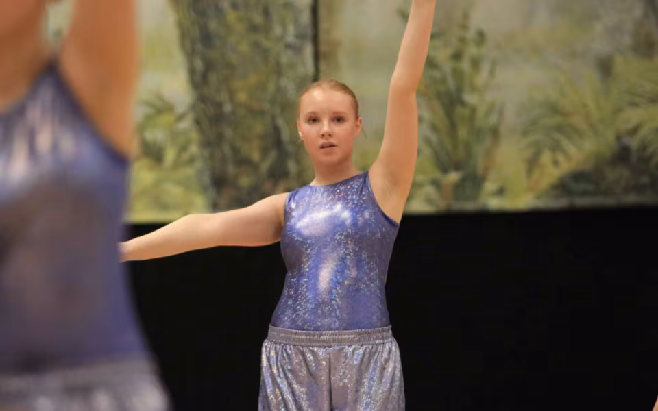 Forårsstemning i Outrup med GUB Gymnastik