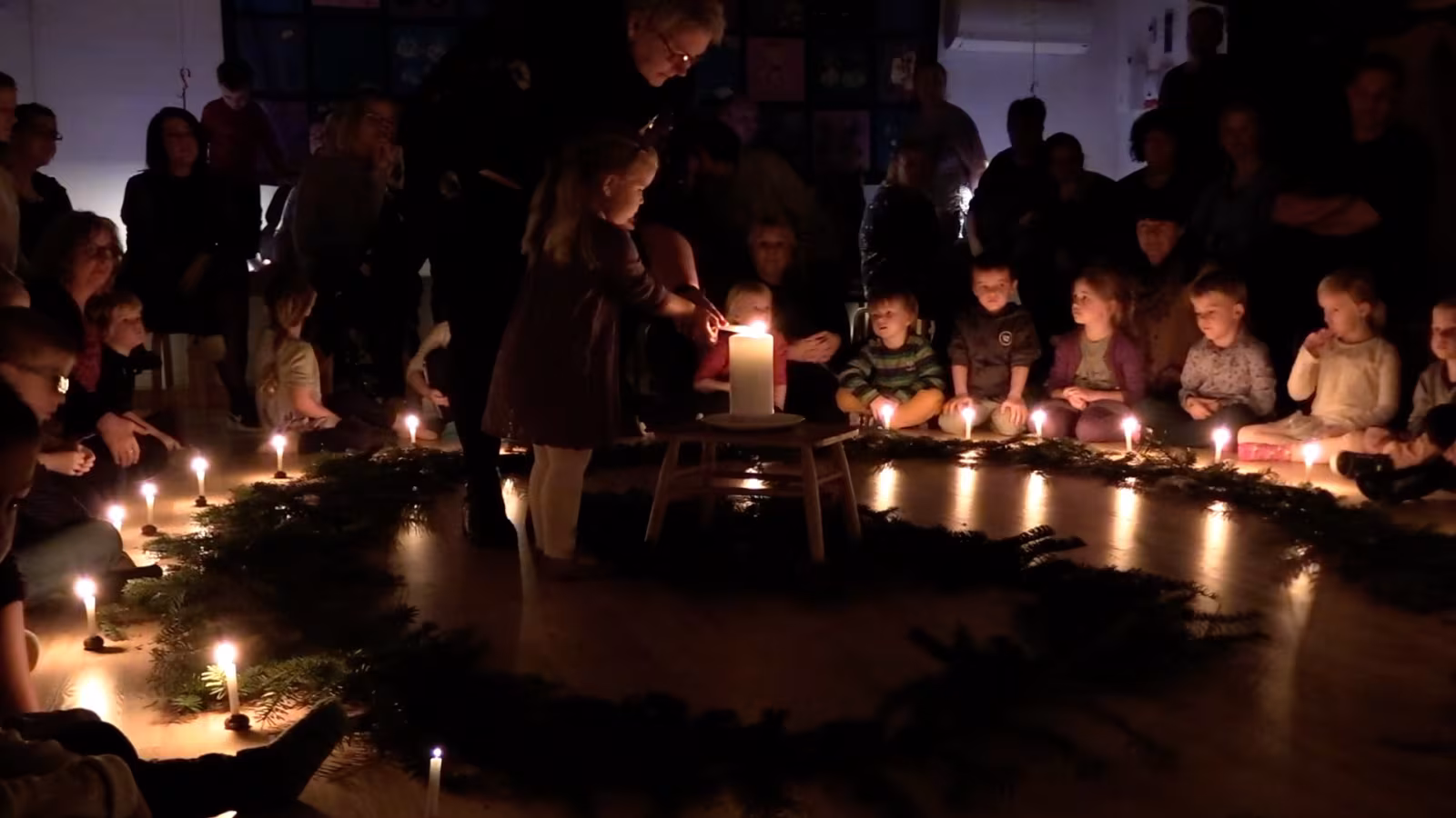 Lysfest i Børnehuset