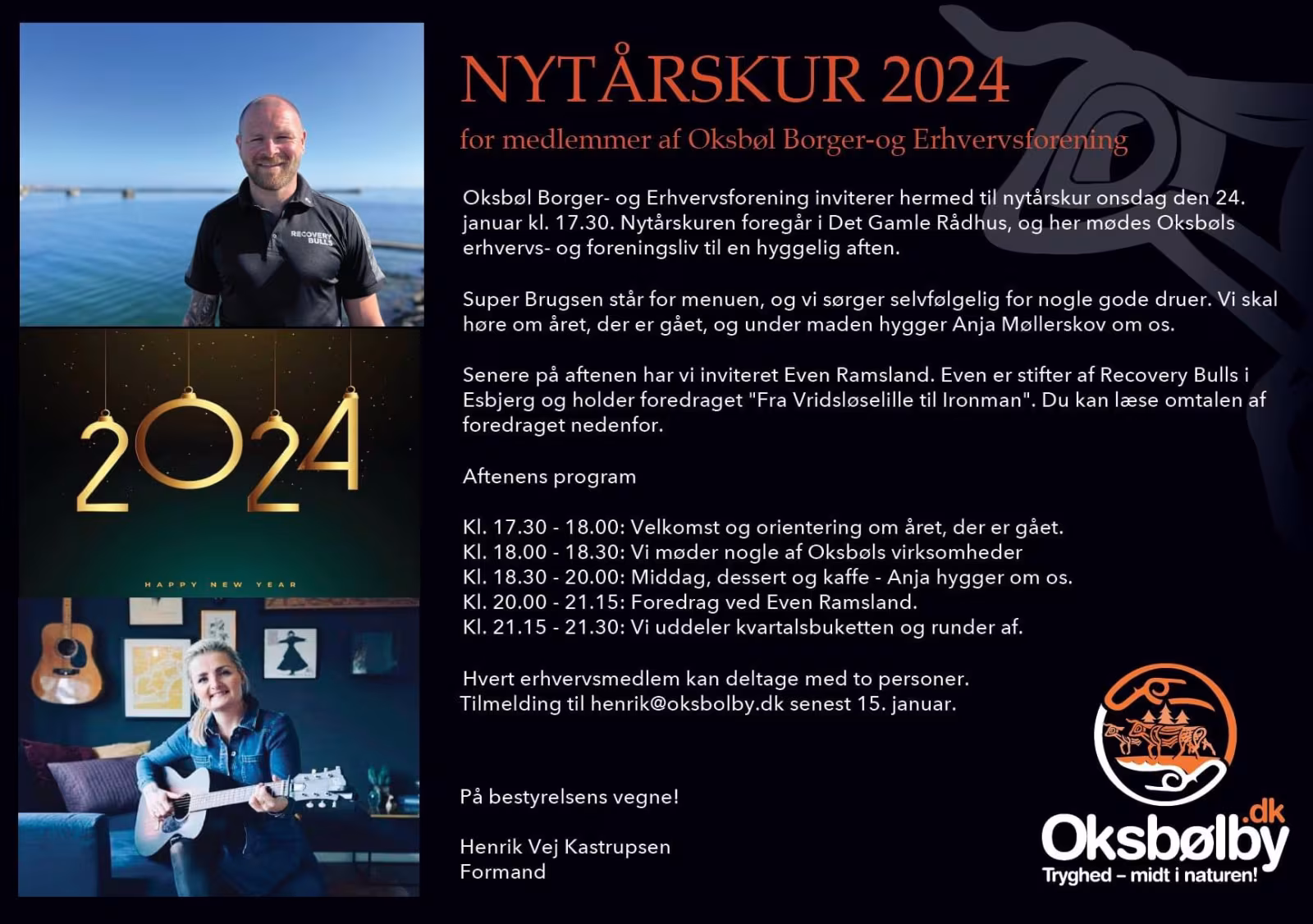 Nytårskur i Oksbøl