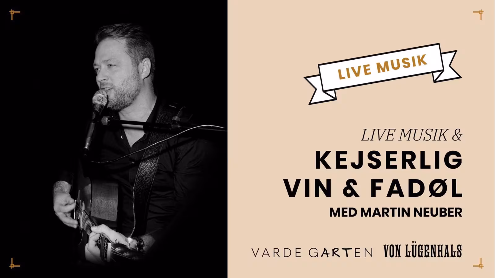 Live musik i Varde Garten