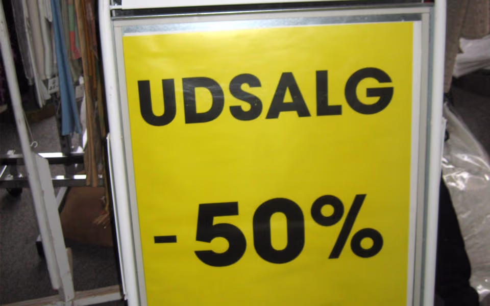 Vinterudsalg hos Kirkens Korshær